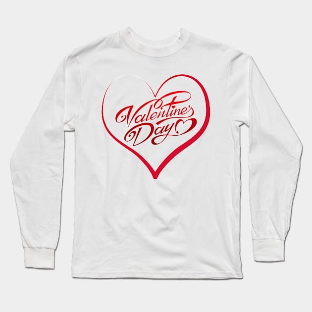 Valentines Gift T-Shirt Long Sleeve T-Shirt by adouniss